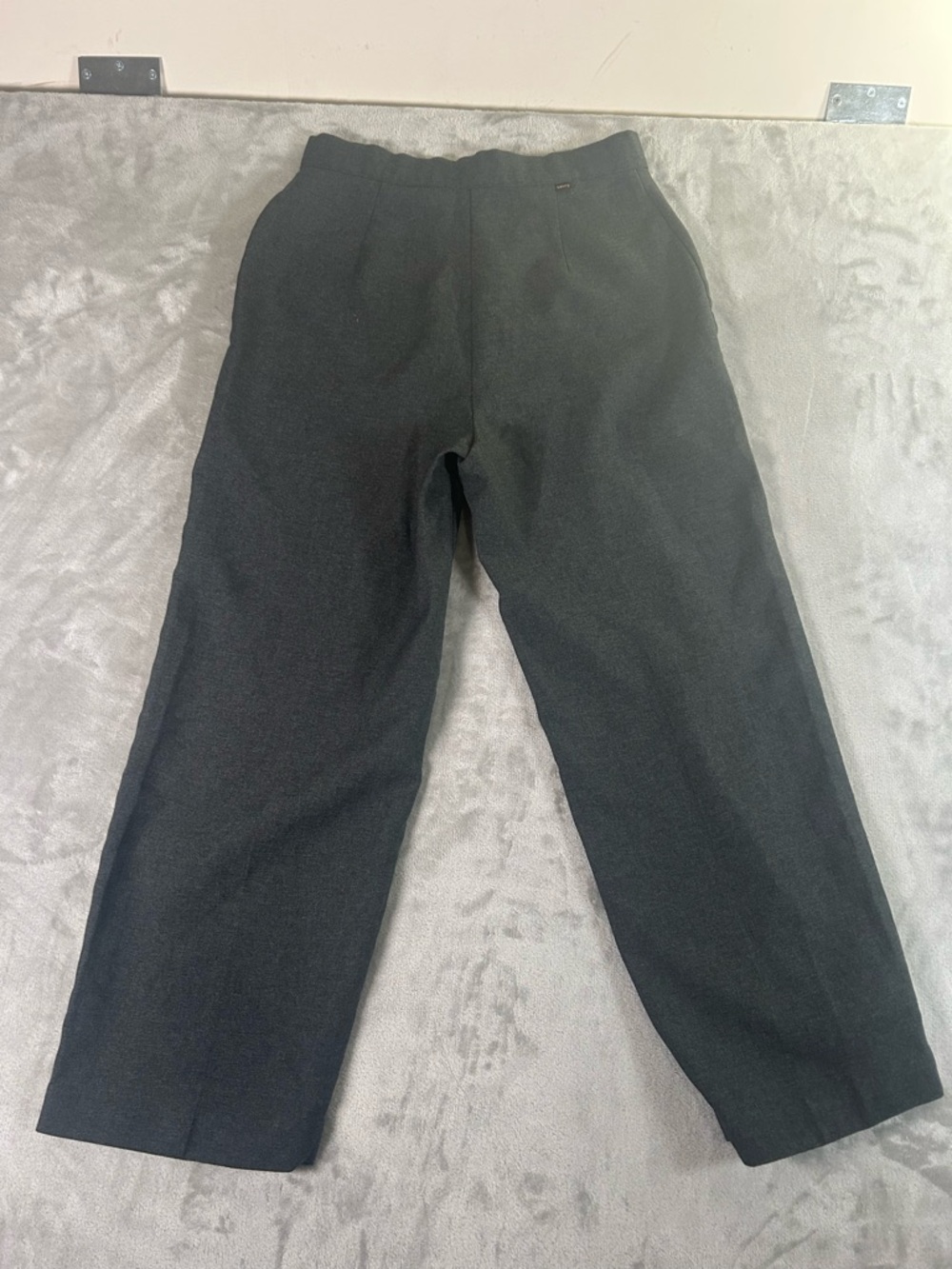 Levi's Dark Gray wide-Leg trousers Pants - Picture 4 of 10